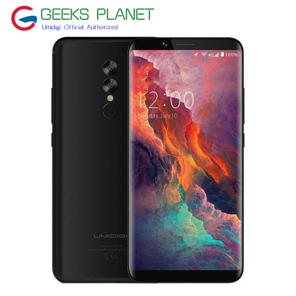UMI UMIDIGI S2 PRO 6 0 дюймов ГБ Оперативная память 128 Встроенная Android 7 MTK Helio P25 2 ГГц Octa core 2.5D