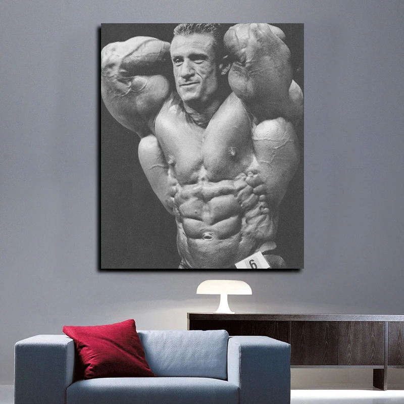 011 Дориан яутс-английский постер для бодибилдинга Mr Olympia 14 "x 17" | Дом и сад
