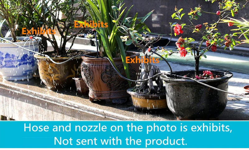 Тройник для водопроводной трубы 1/4 дюйма оросительный соединитель шлангов 4/7 мм 30