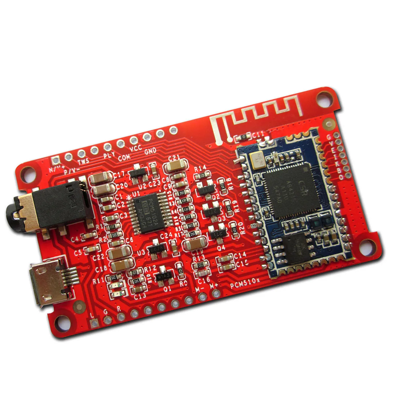 CSRA64215 4 0 2 Bluetooth модуль HIFI Цифровой усилитель внешняя плата DAC PCM5102A низкая мощность