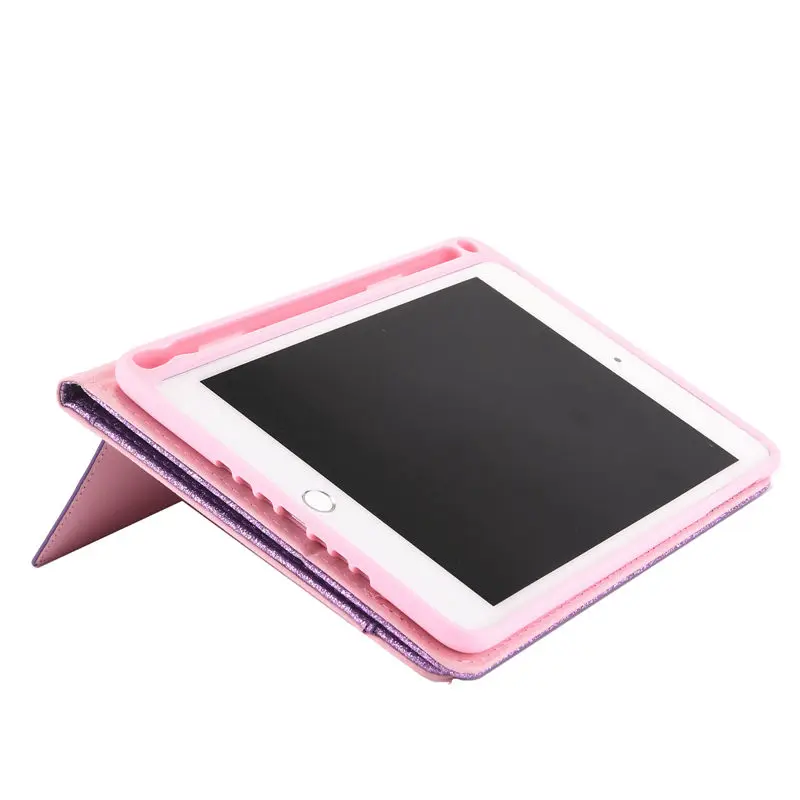 Чехол для Apple Ipad Mini 1 2 3 4 7,9 дюймов Smart Cover с держателем карандашей Funda Tablet Блестящий Магнит силиконовый чехол из искусственной кожи