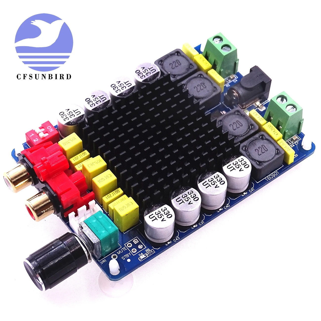 12 В 24 TDA7498 Класс D 2X100W двухканальный АУДИО стерео цифровой усилитель плата|board