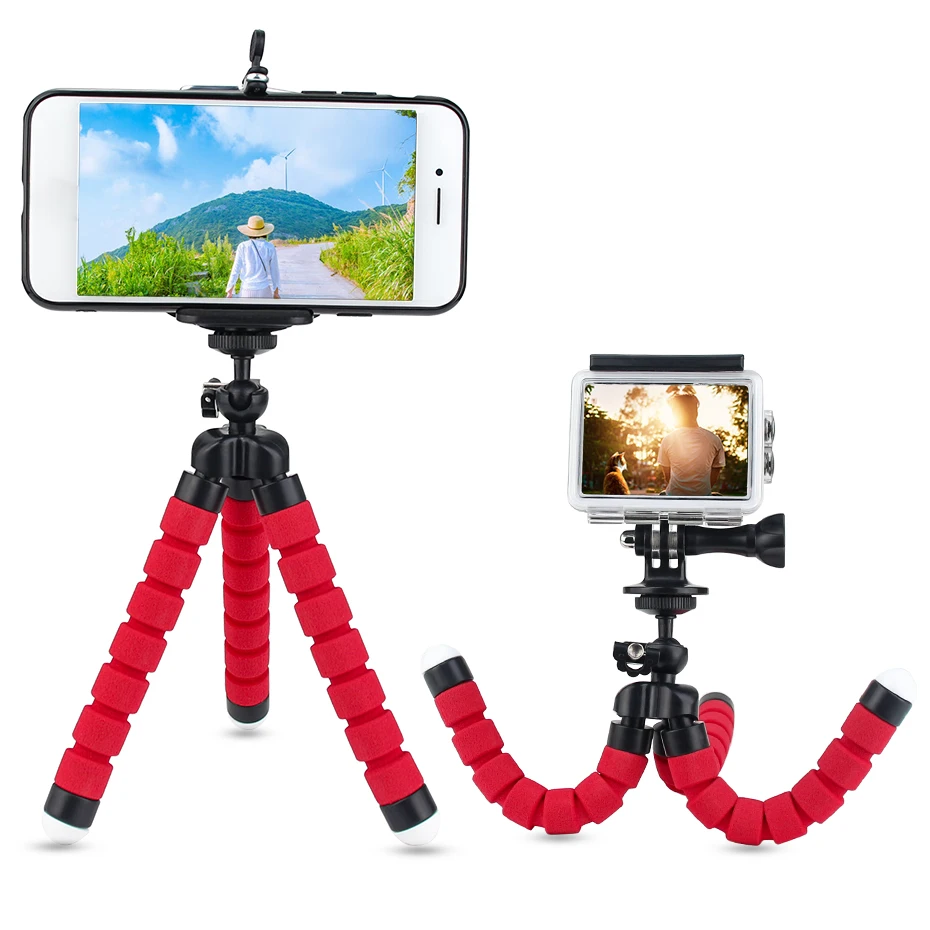 Гибкий осьминог Gorillapod штатив мини Подставка для губки держатель кронштейн зажим