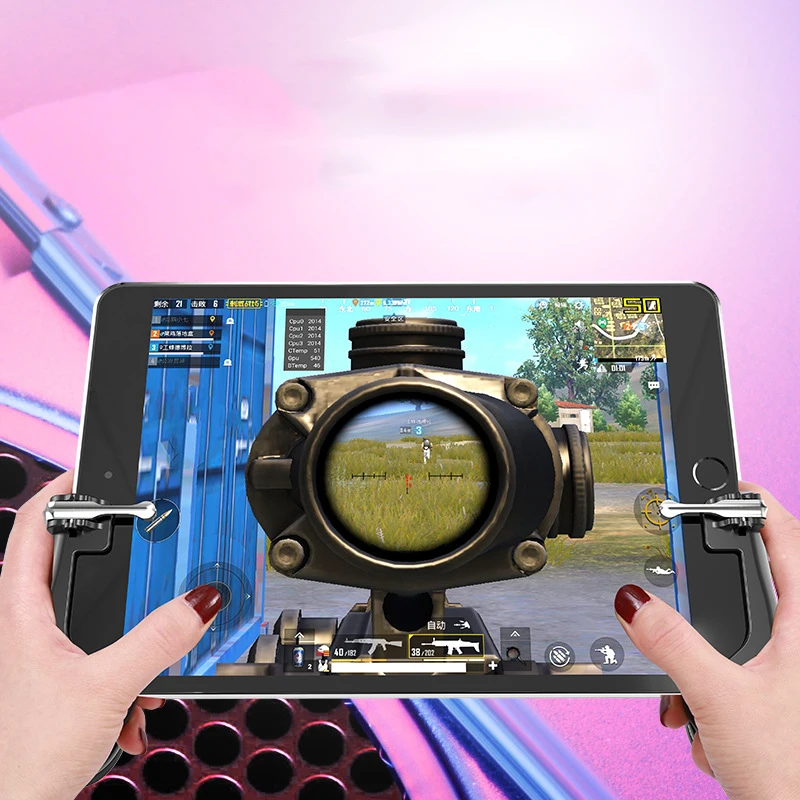 Триггеры для мобильного телефона dzhostk Pubg мобильный игровой геймпад L1 R1 триггер Кнопка огня игровой джойстик для ipad