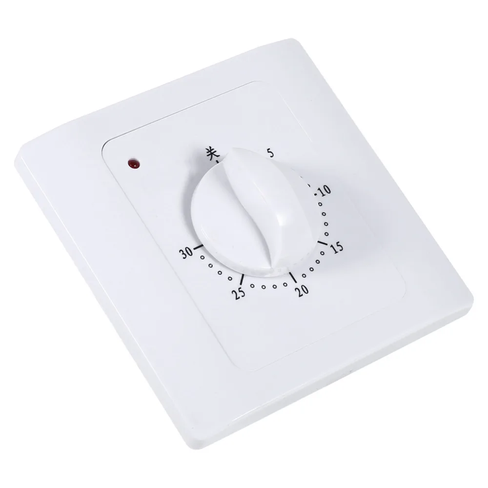 Розетка таймера переменного тока 220 В 10 А 30 минут таймер обратного отсчета