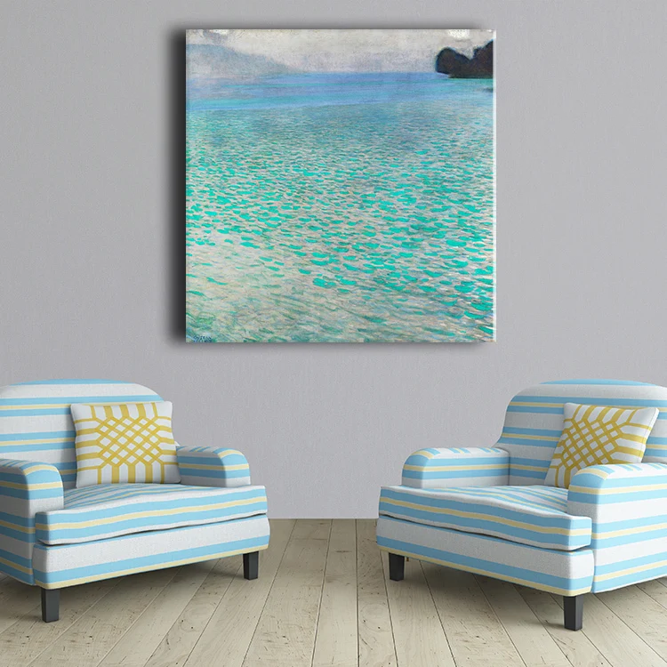 Настенная картина Густава Климта характерsee от производителей краски для