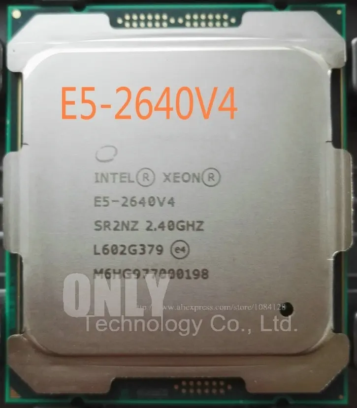 E5-2640V4 Intel Xeon E5 2640V4 2,40 ГГц 10-ядерный 25MB SmartCache E5 2640 V4 FCLGA2011-3 90W E5-2640 V4