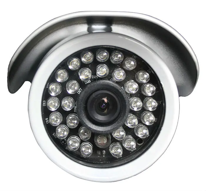 Популярная Водонепроницаемая камера видеонаблюдения CMOS 1000TVL IR 36LED с объективом 3 6