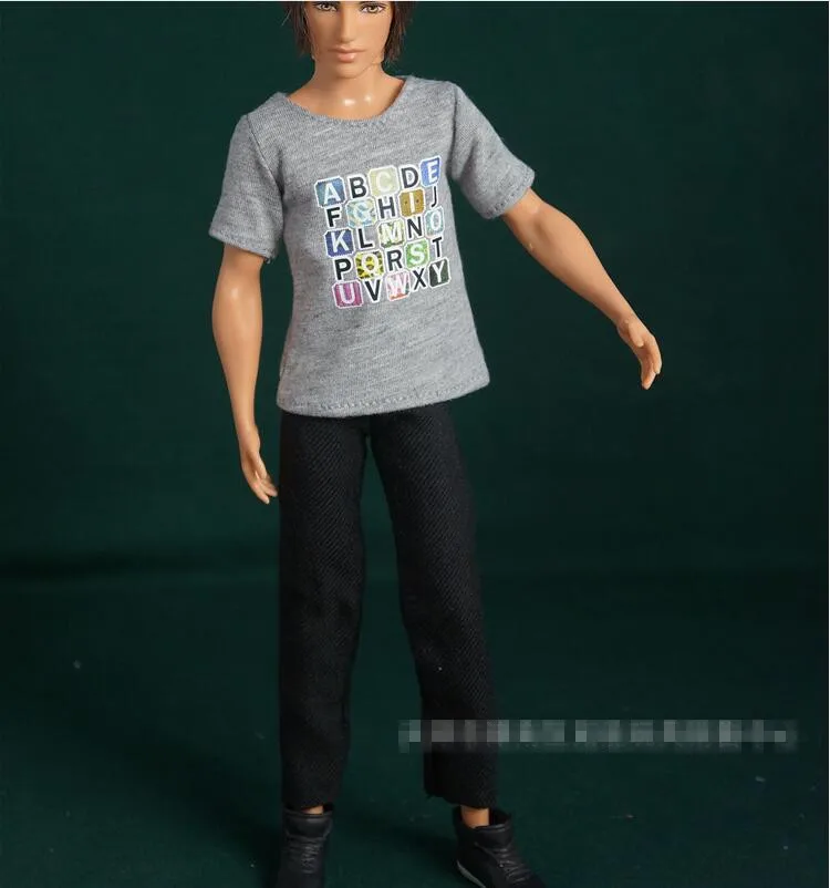 New 10Pcs=5 Clothes Suits+5 Shoes Fashion KEN Outfit Suits Boyfriend and accessories Clothing For barbie Doll | Игрушки и хобби