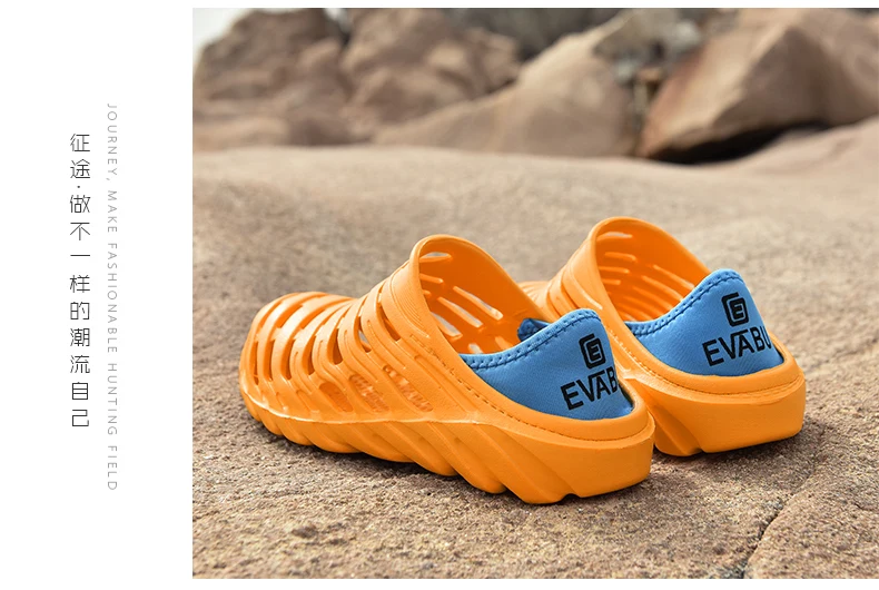 Мужская обувь с перфорацией; мужские сандалии; Sandalias; Летняя обувь; Sandalen; тапочки; Sandalet hombre Sandali Croc; Сабо; Новинка года
