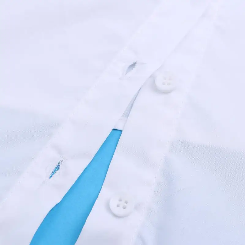 Новая женская блузка с воротником Питер Пэн съемный воротник унисекс галстук|blouse