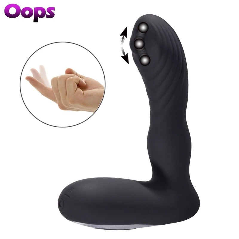 Anal Vibrator for Man Butt Plug Vibrating Male Prostate Massager Auns Stimulation Sex Toys Adults 3 Mode &amp12 Speed |