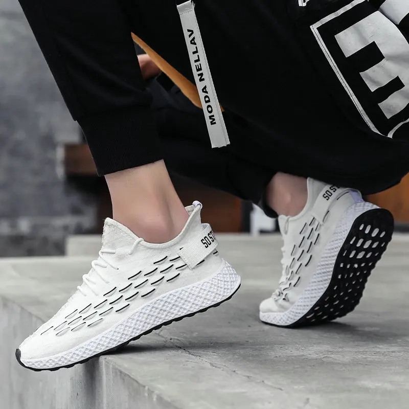 Новинка 2019 модная брендовая мужская повседневная обувь мужские кроссовки на
