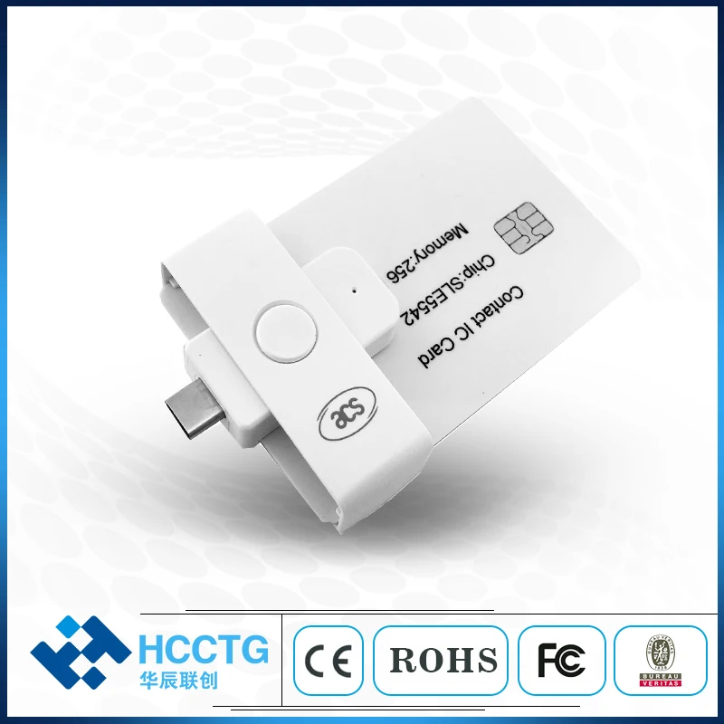 USB считыватель смарт карт ACR39U NF ISO7816 Micro карманный mate II контакт IC чип памяти usb type C