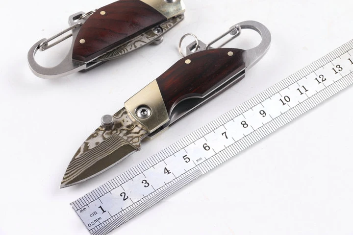 Коллекция VG10 Дамаск фиксированные ножи высокое качество ручная работа маленький