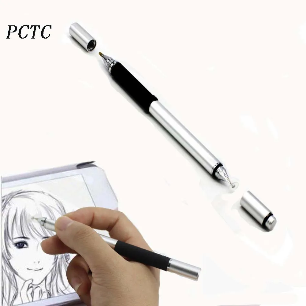 Высокоточный емкостный сенсорный экран Стилус Шариковая ручка для смартфона