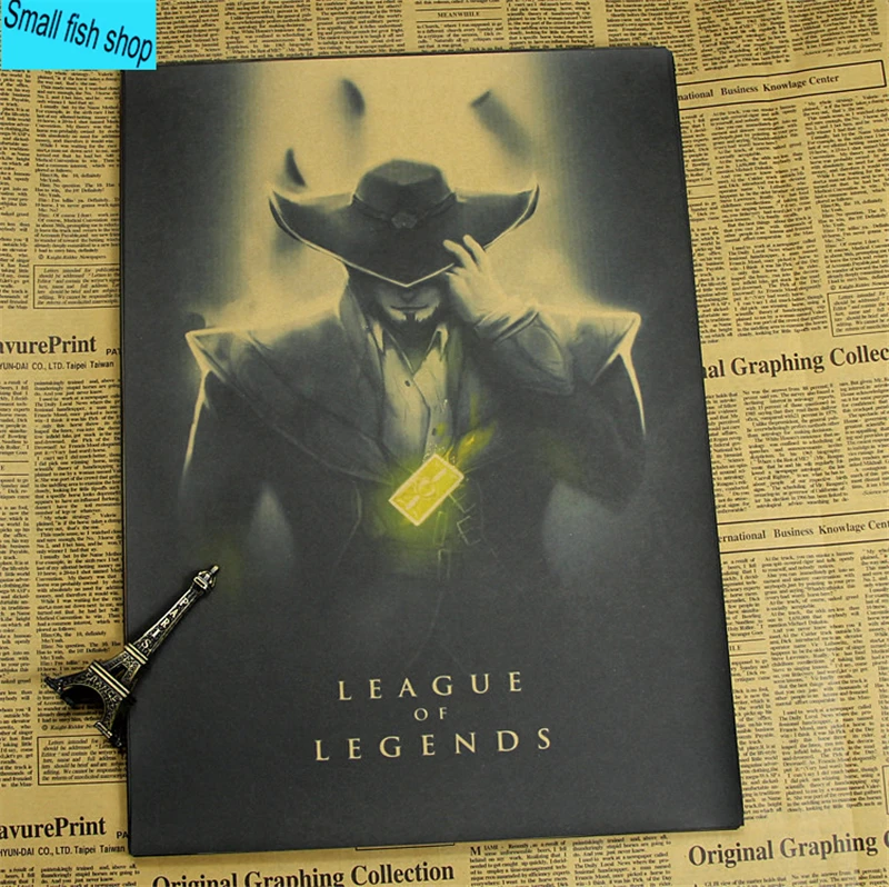 Наклейки на стену Лига Легенд с