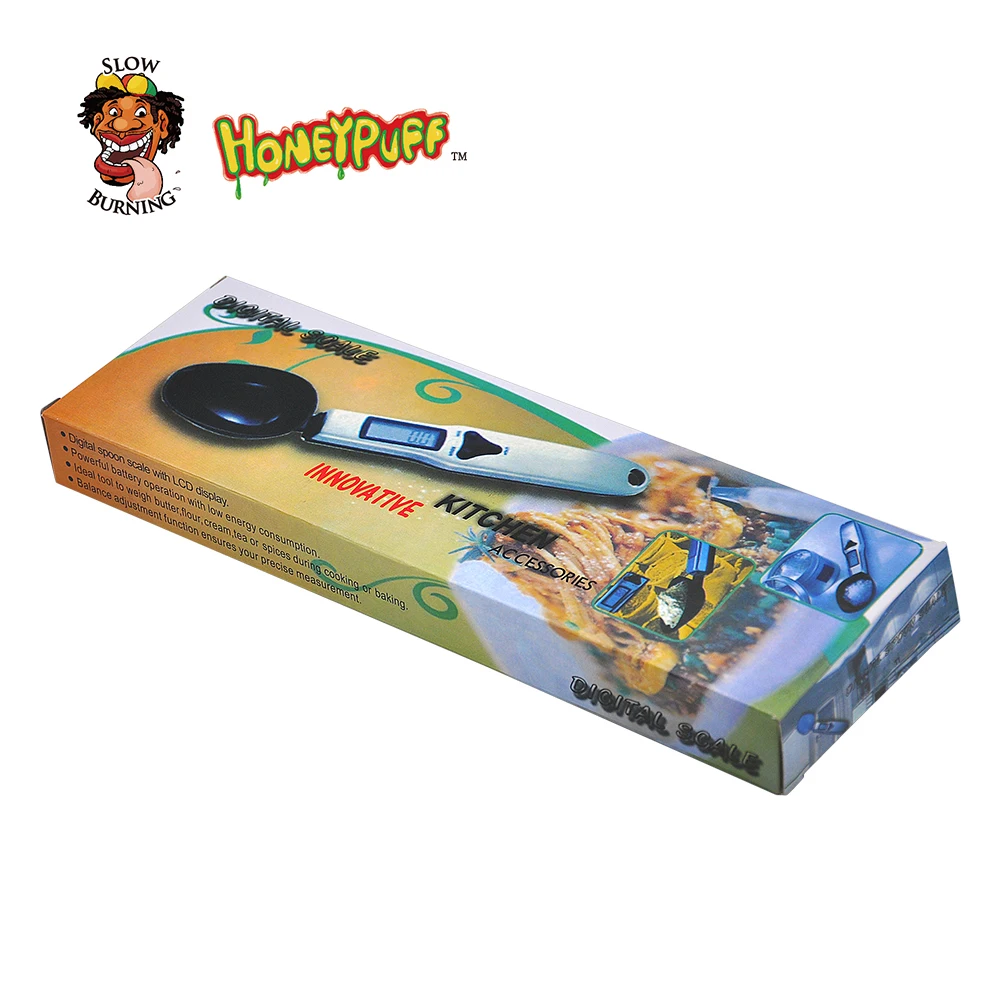 HONEYPUFF 300 г x 0 1 ложка дизайн точные цифровые весы травяные табачные принадлежности