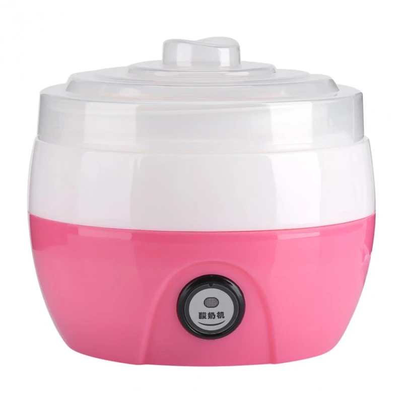 LSTACHi 220 V 1L Электрический автоматический изготовитель йогурта машина Yoghurt DIY инструмент пластиковый контейнер Kithchen прибор