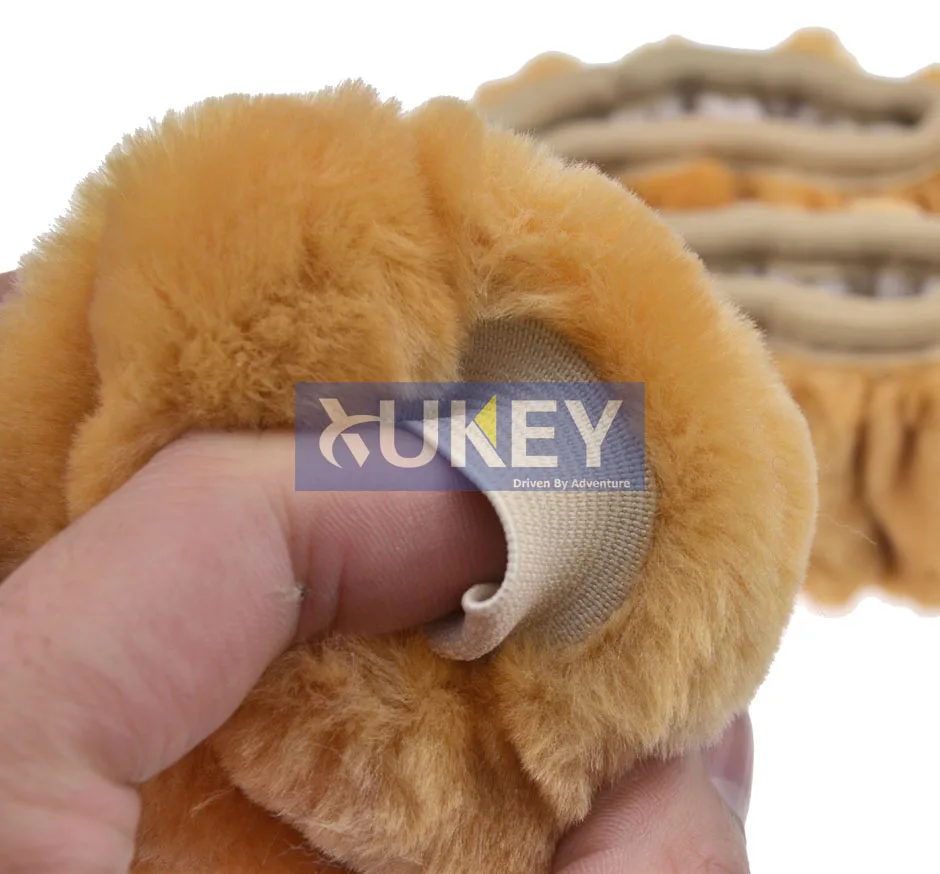 XUKEY 3 шт. Искусственная овчина плюшевая шерсть искусственный мех ручной тормоз
