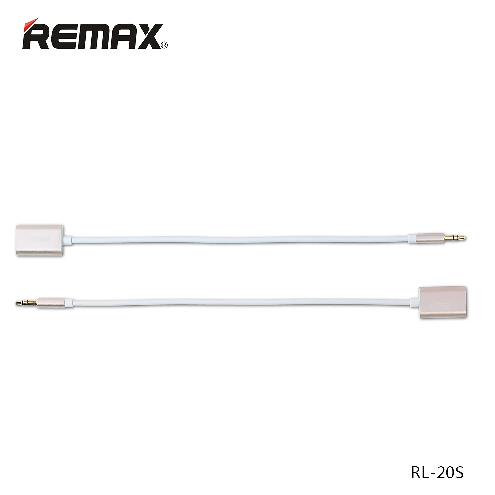 Remax Один Разделить на Два 3.5 мм AUX Кабеля Подключите Аудио Провода разъем для iPhone