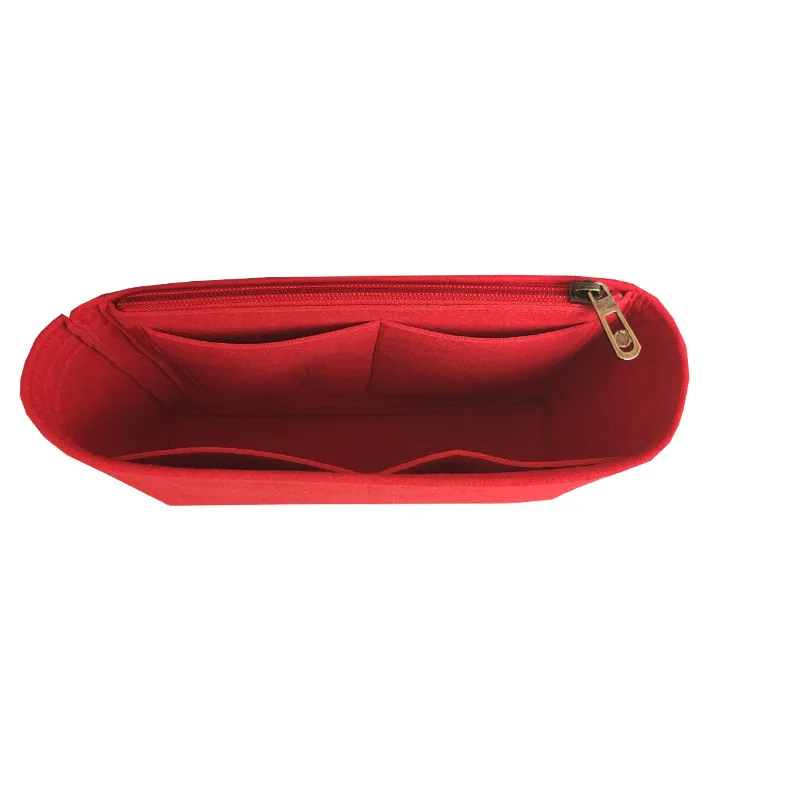SIDE ZIPPER RED M Сумка-Органайзер для косметики, сумка-Органайзер для путешествий, Внутренний кошелек, портативная косметичка - Цвет: SIDE ZIPPER RED M