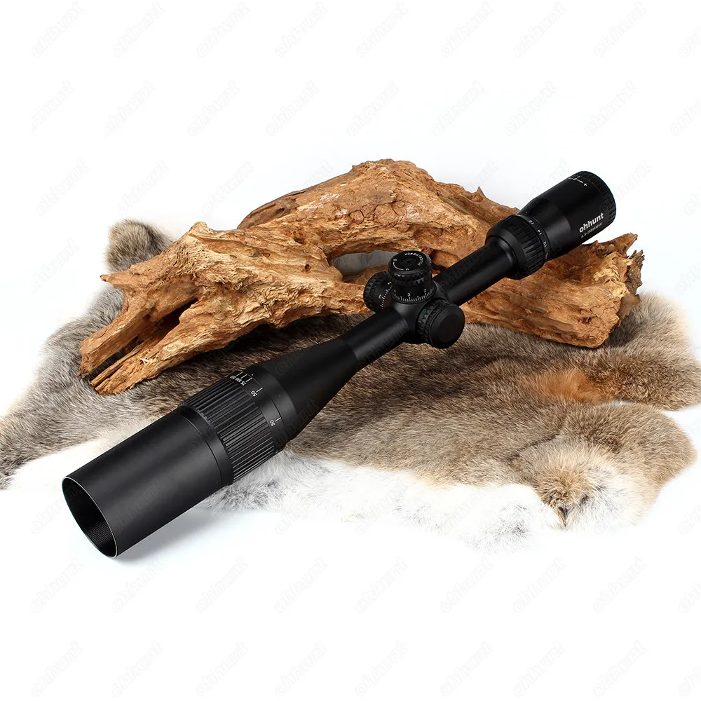 Ohhunt 4.5 18x44 aoir Охота прицел красный зеленый синий освещение сетка тактический