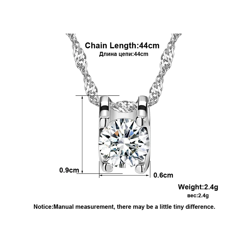 ORSA JEWELS Элегантный квадратный кулон с блестящим сердцем и огранкой стрелы прозрачный CZ Популярные циркониевые подвески ожерелья для женщин ON05