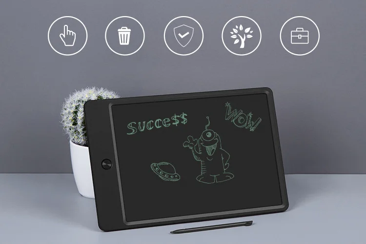 Owltree Smart 1" ЖК-планшет для письма, цифровой чертежный письмо от руки, электронный графический планшет, доска для сообщений