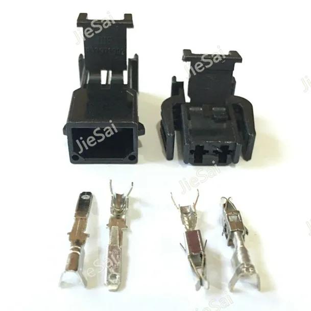 2 Pin Женский Мужской ABS датчик Автомобильный разъем дверной светильник лампа