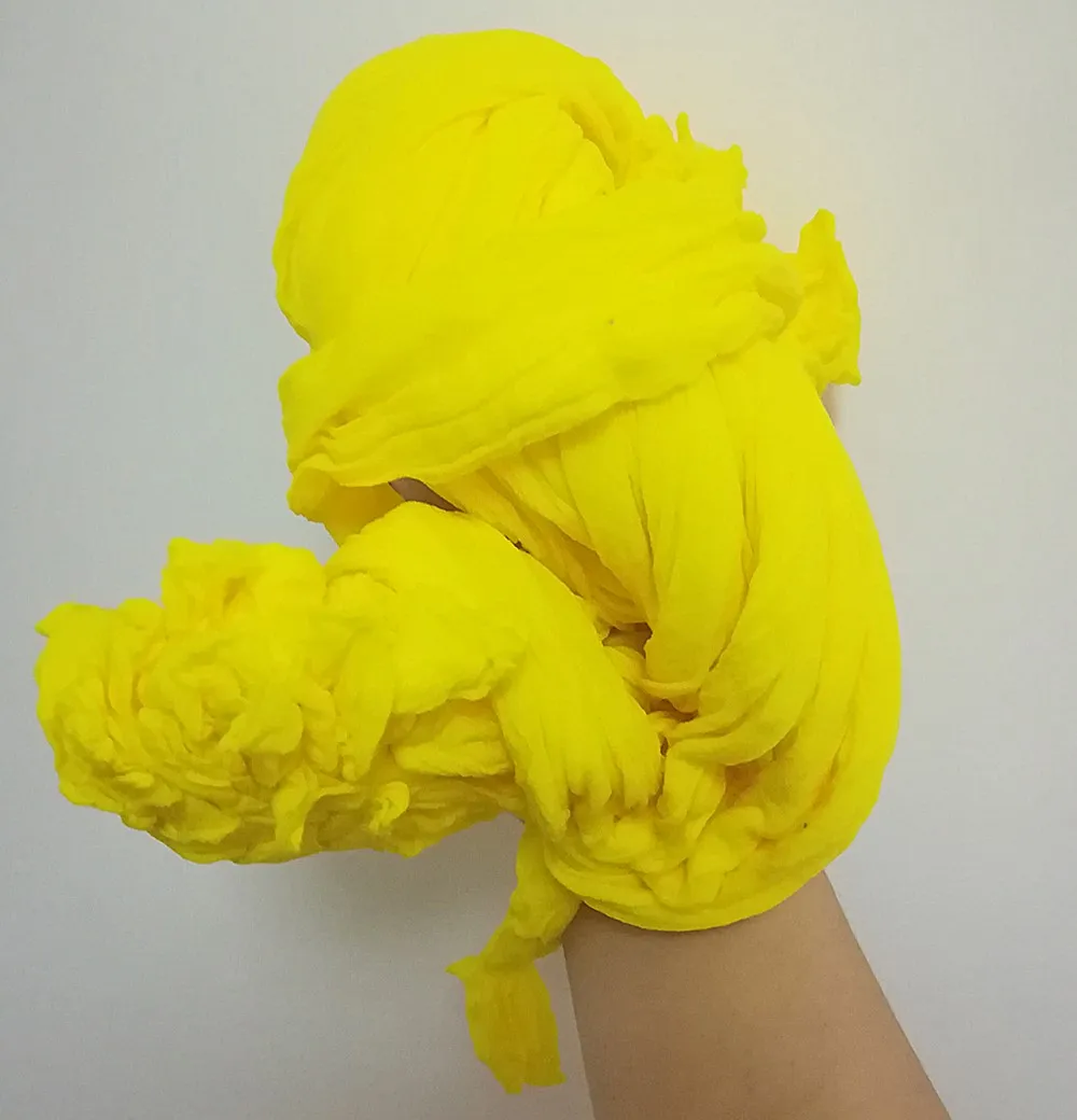 lemon yellow 40 шт. 36 цветов нейлон цветок чулок изготовление аксессуаров ручной работы DIY ремесла для дома Свадебные украшения - Цвет: lemon yellow