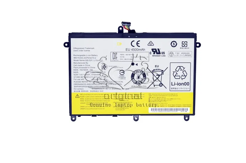 Оригинальный аккумулятор JIGU L13L4P21 L13M4P21 для ноутбука Lenovo Ideapad Yoga 2 11 20332 2332 20428 Yoga2 7 4 В