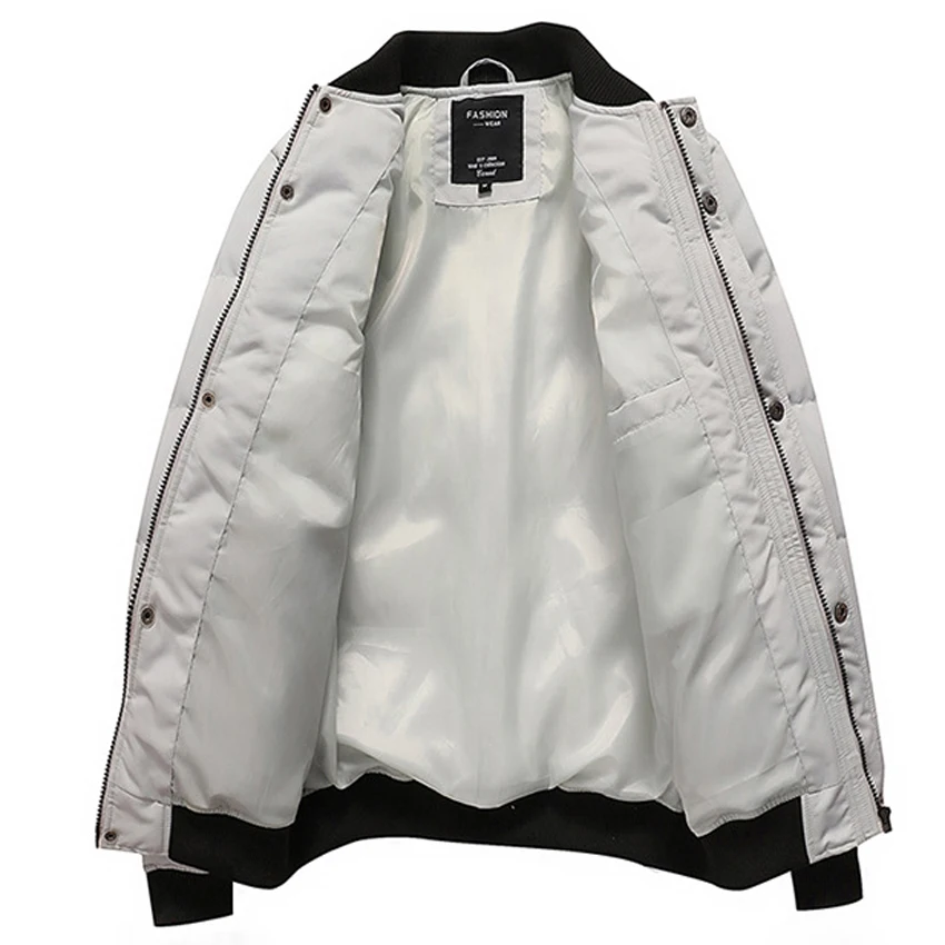 Зимние куртки из горной кожи, мужские парки, 4XL, повседневные Утепленные Пальто, мужская верхняя одежда со стоячим воротником, мужские куртки, брендовая одежда SA361