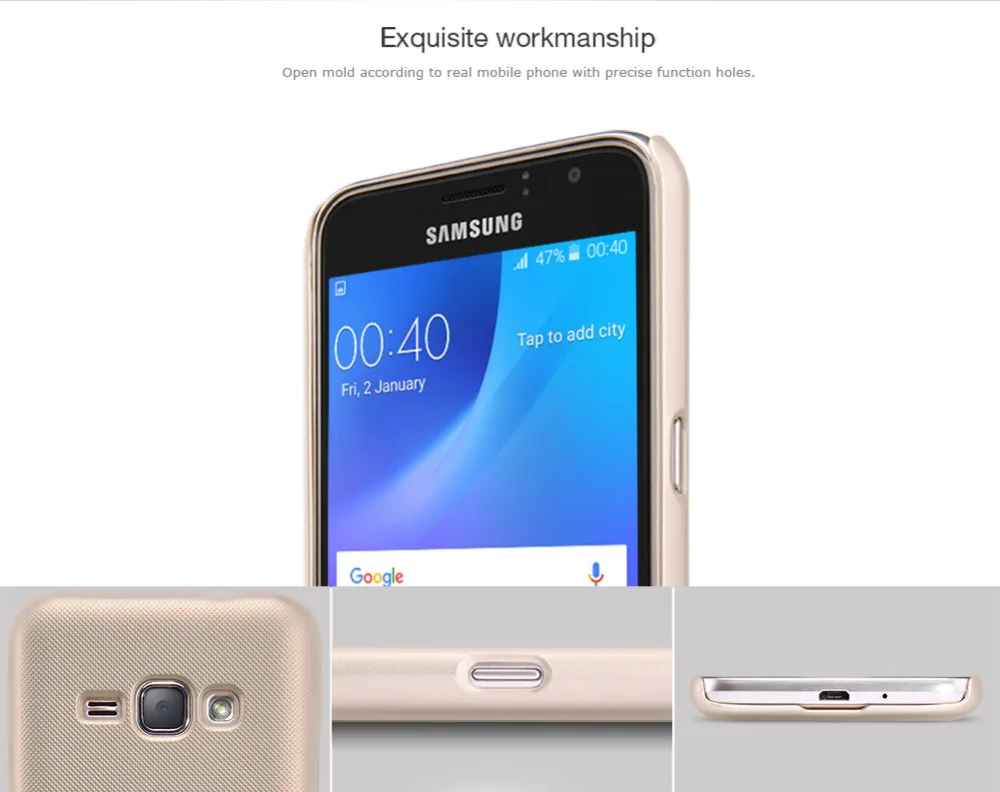 Nillkin для samsung J1 2016 чехол матовый защитный жесткий телефона s +|case machine|case 4sj1 |
