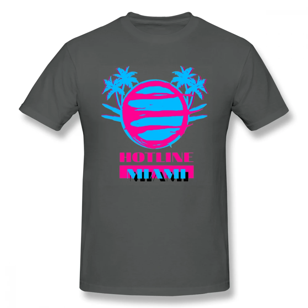 Hotline Miami Vice T-shirt For Men Plus Size 5XL Group Tee | Мужская одежда