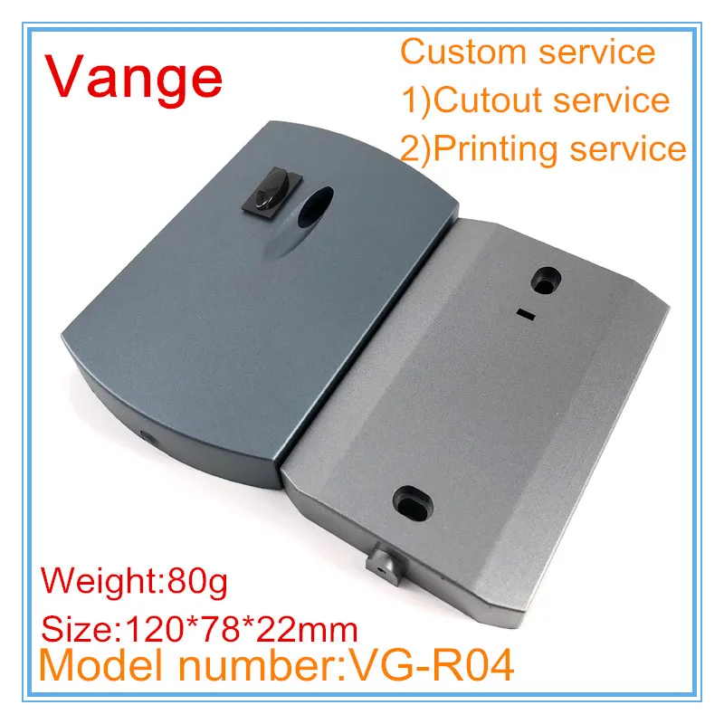 5pcs/lot molding injection junction box IP54 ABS plastic case enclosure diy 120*78*22mm for door access control card from China |