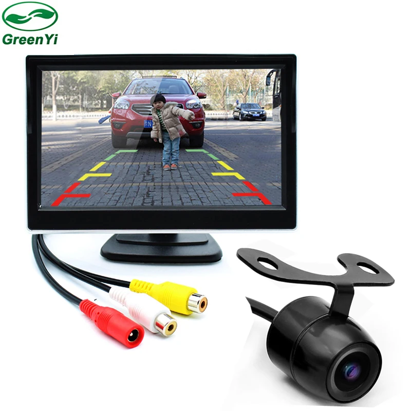 2в1 HD 5 дюймовый TFT автомобильный монитор с камерой заднего вида|car camera hd|car hd cameracar |
