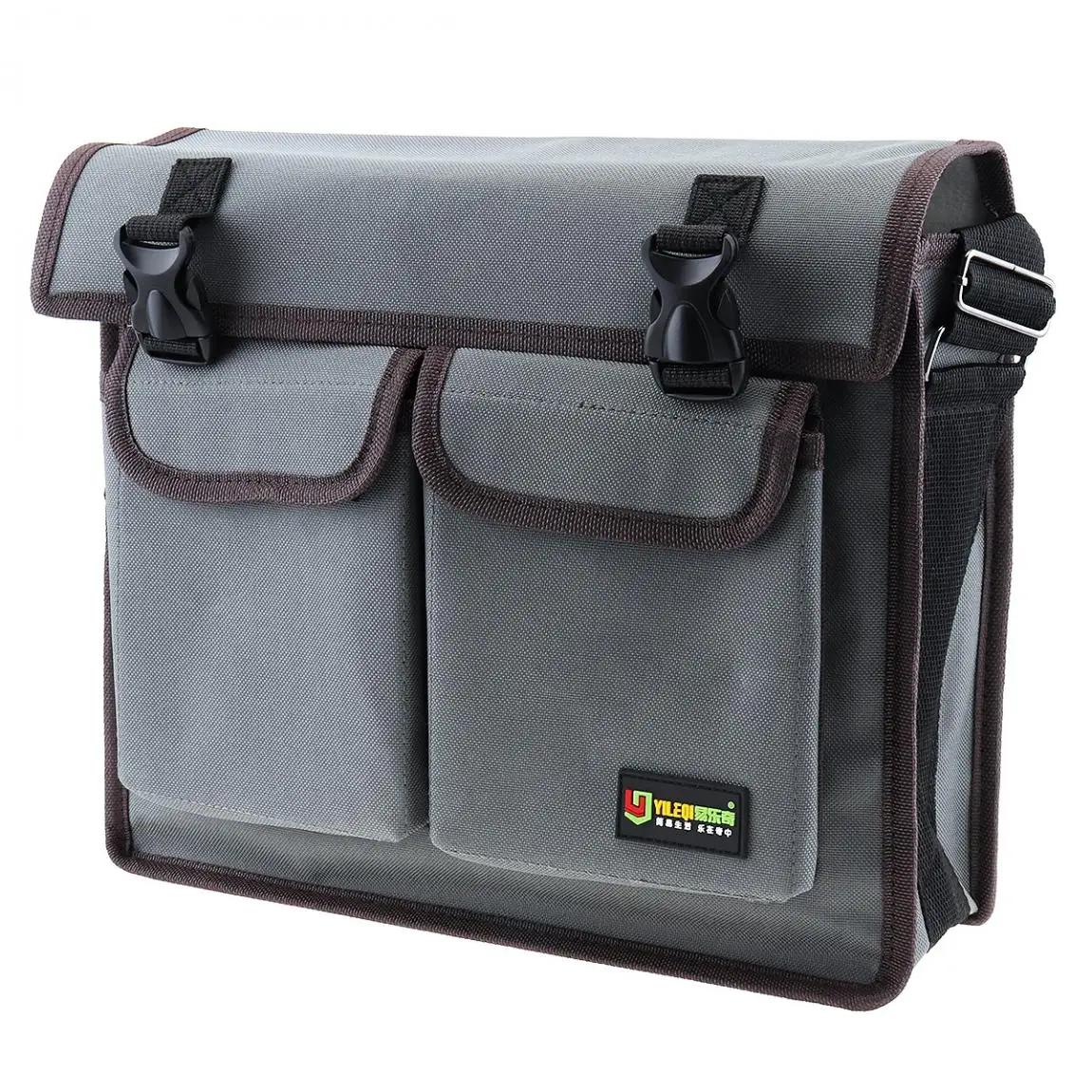 

14 Inch Single-shoulder Tool Bag Waterproof Package Multifunctional Oxford Cloth Bags with Hanging Strap for Maintenance Tools
