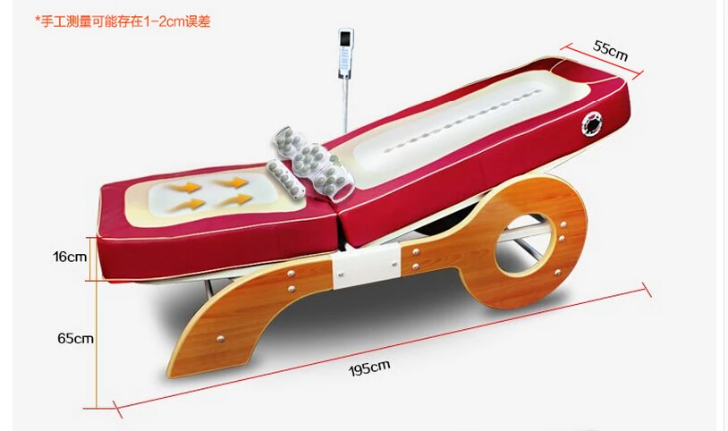 Goede 3 D Geven Massages Bed. Cool Muziek Algemene Elektrische Verwarming Up Jade Massage Bed. Jade Fysiotherapie Bed