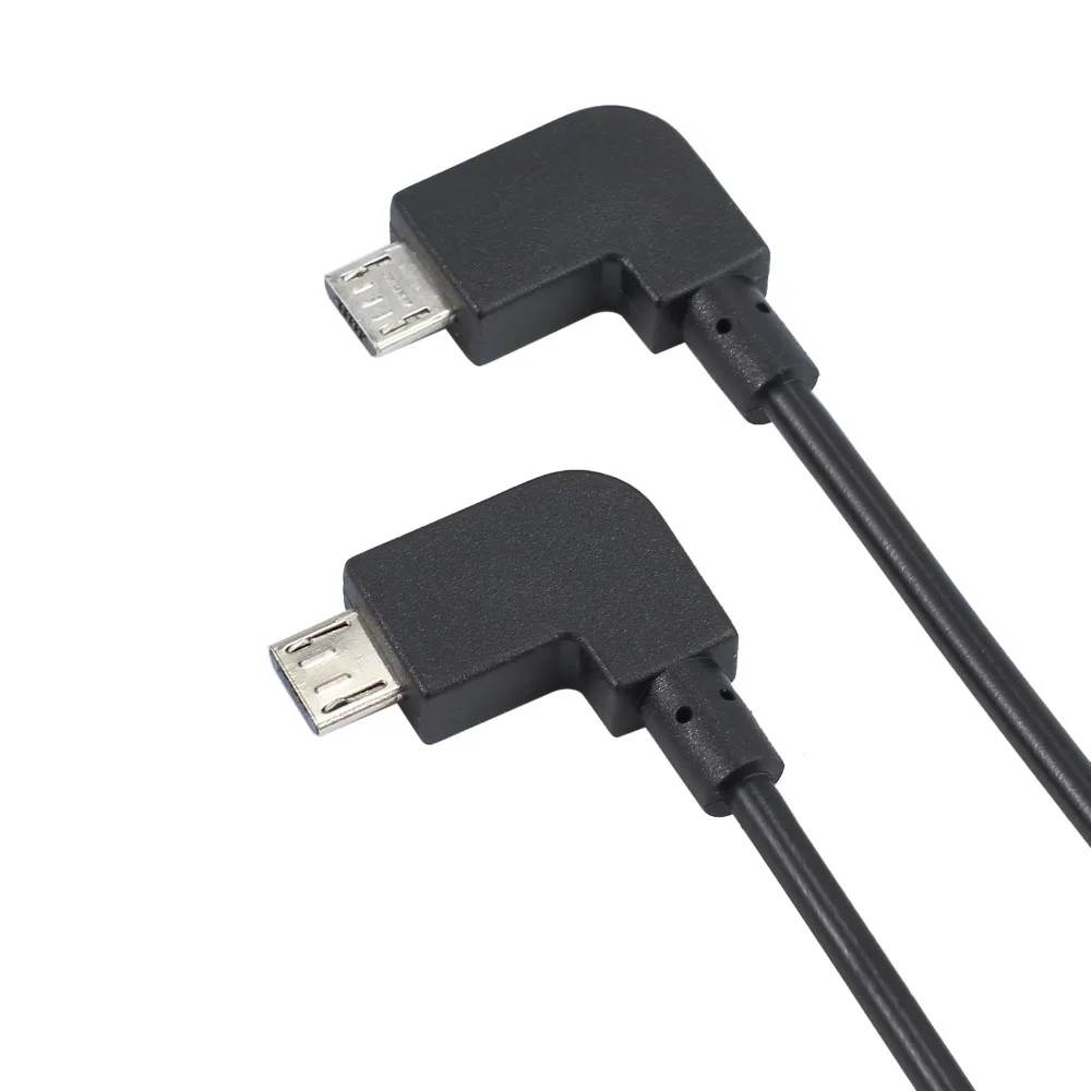 Proster для Micro USB-Type C USB кабель передачи данных 90 градусов OTG Шнур DJI Spark Mavic Pro