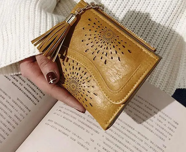 2018 summer retro short wallet fashion PU | Багаж и сумки