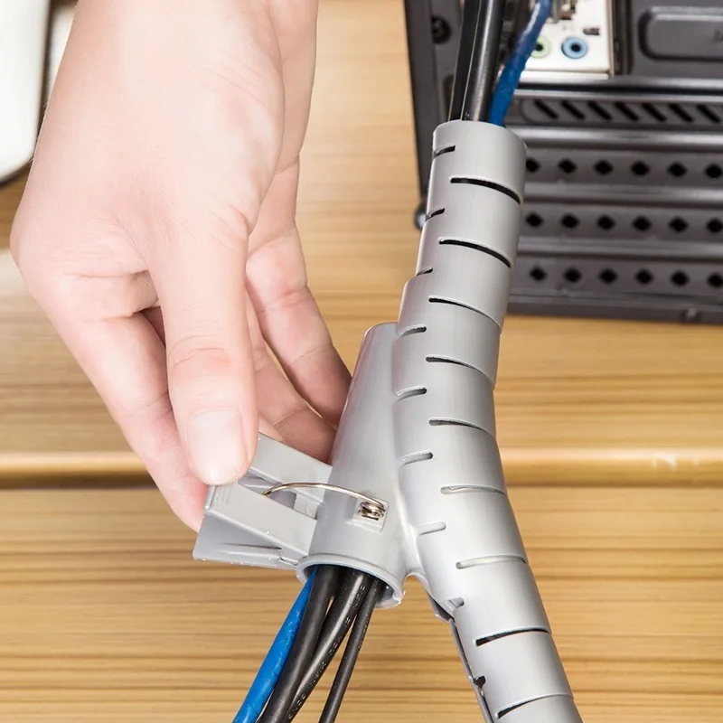 Кабельный организатор провода Управление протектор Устройство для сматывания