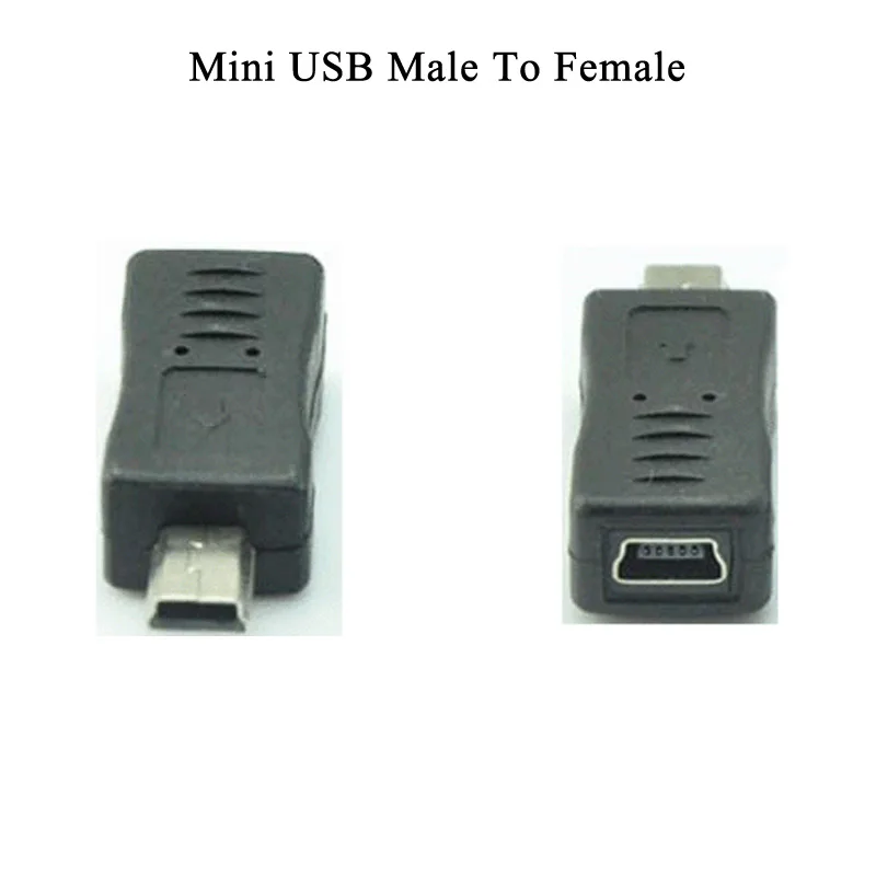 5 шт. Micro USB мужчина к мини-usb 5-контактный штекер Адаптер смены конвертер адаптер