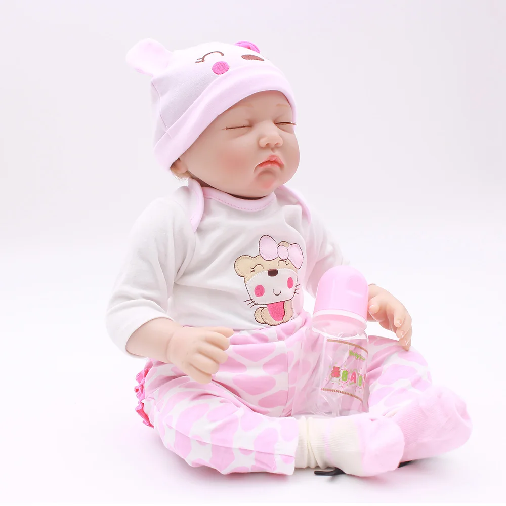 OtardDolls Bebes Reborn Dolls 50 см 2" Reborn baby doll ручная работа Спящая силиконовая реалистичный винил для малышей Bonecas Девочка Малыш menina