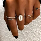 VOVA 2019 принимает на заказ ювелирное кристаллическое кольцо набор европейский и американский инкрустированные горный хрусталь модные парные кольца женский подарок для вечеринки
