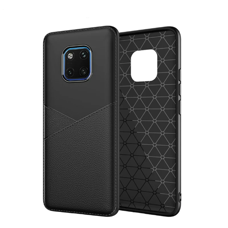 Роскошный кожаный мягкий чехол для huawei P30 Pro P20 Lite P Smart 2019 Nova3i Y5 Y6 Prime 2018 |