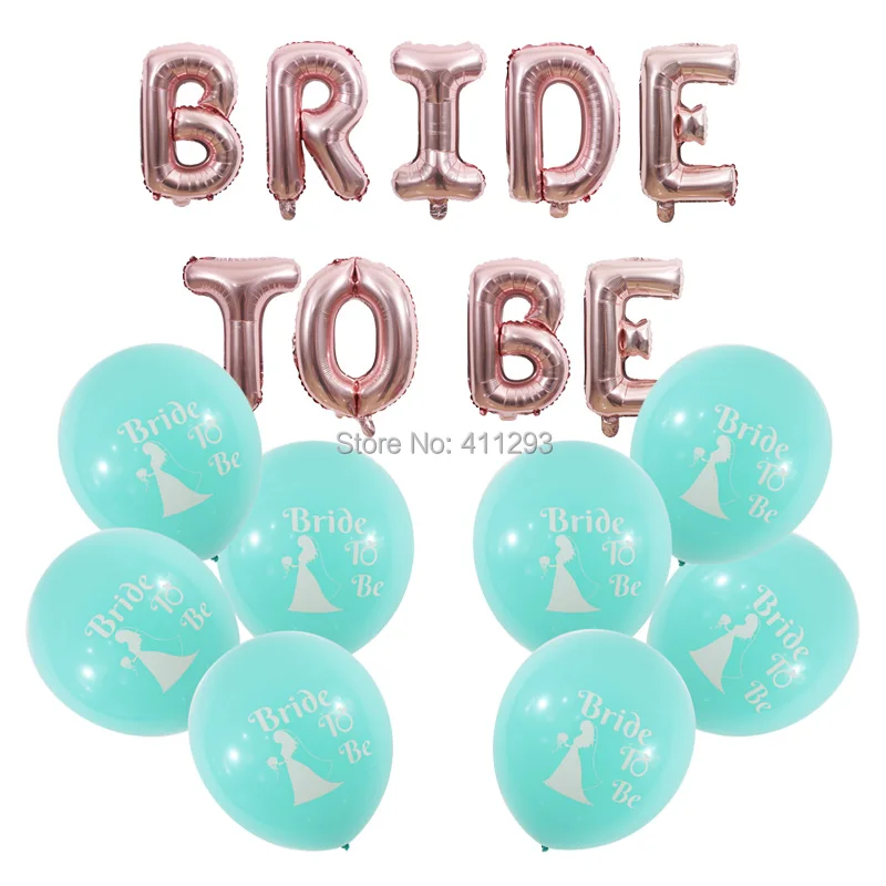 С надписью &quotbride to be&quot шар Свадебные праздничные шары девичник вечерние