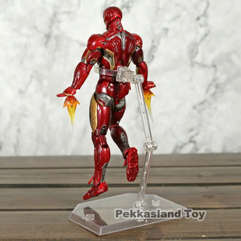 Экшн-фигурка Мстители Тони Старка Железный человек Mk45 MAFEX 022 ПВХ Коллекционная