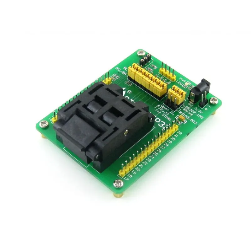 Параметры QFP32 TQFP32 FQFP32 PQFP32 STM8 Yamaichi IC тестовая розетка адаптер для программирования