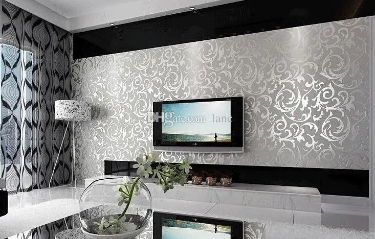 

10 метров, 3d европейские водонепроницаемые обои для гостиной, спальни, дивана, телевизора, рулон настенной бумаги